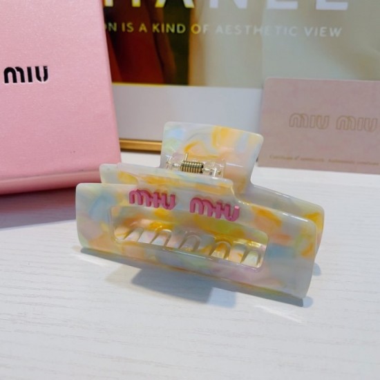 Only 1 item for each color on display Hair ornament 2023SS MIU MIU Miu Miu Only 1 item for each color on display Hair ornament 2023SS MIU MIU Miu Miu